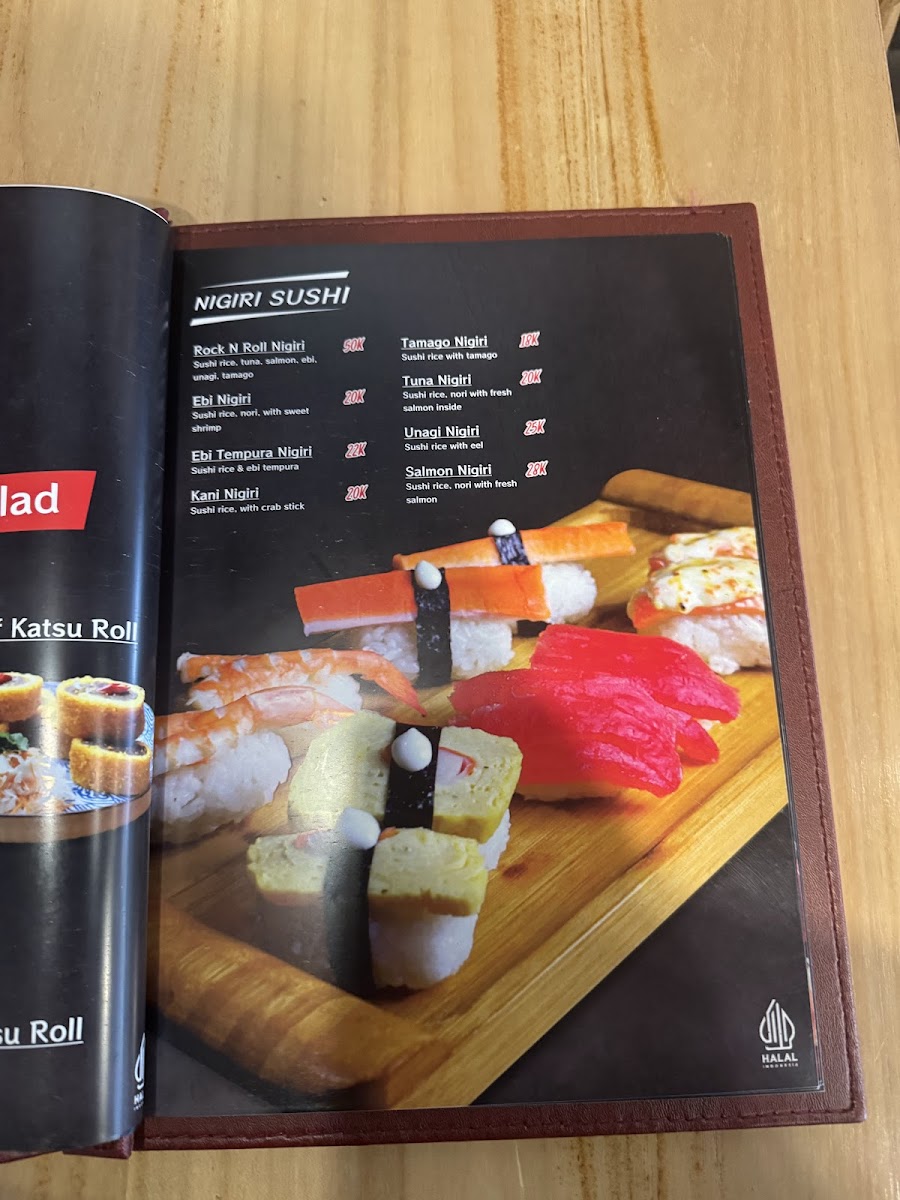 Menu Sushi & Coffee Rock N Roll-10