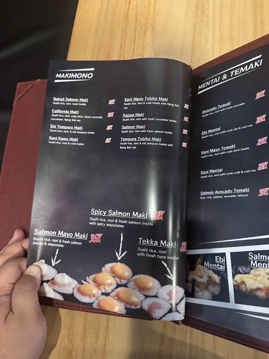 Menu Sushi & Coffee Rock N Roll-5