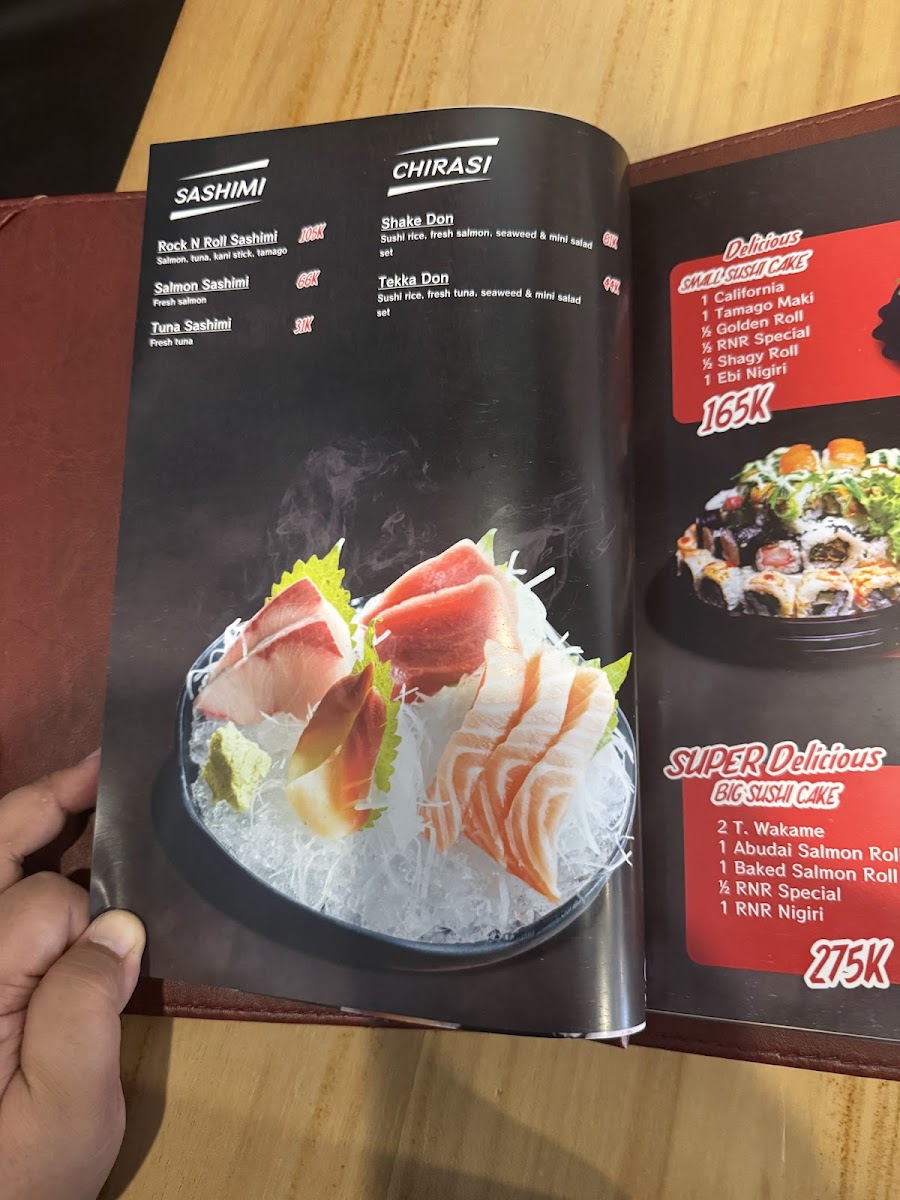 Menu Sushi & Coffee Rock N Roll-9